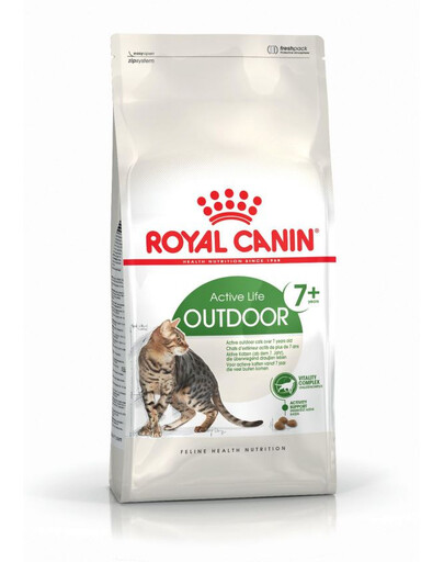 ROYAL CANIN Outdoor 7+ 20 kg (2 x 10 kg) kuivtoit üle 7-aastastele kassidele, välistingimustes viibivatele kassidele