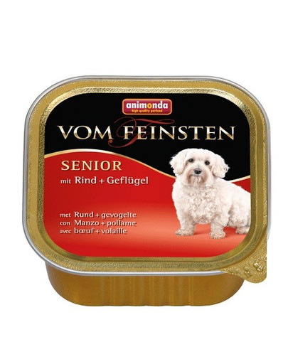 ANIMONDA Vom Feinsten Senior komplekt veise- ja kodulinnulihaga 5 x 150 g