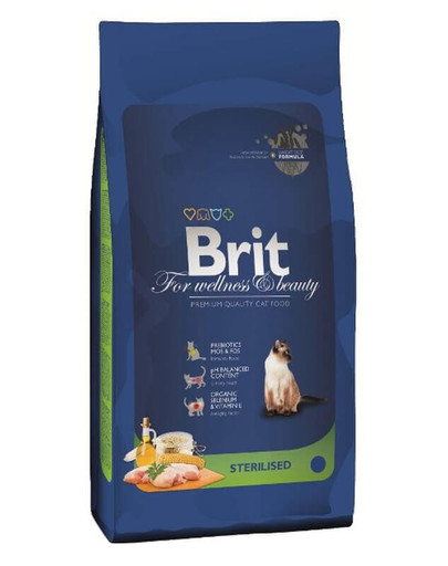 BRIT Premium  Steriliseeritud kassidele 16 kg (2 x 8 kg)