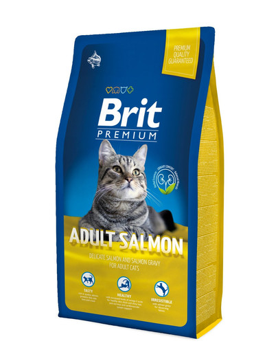 BRIT Premium Cat Salmon 16 kg (2 x 8 kg)