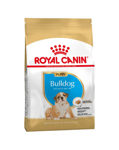 ROYAL CANIN Bulldog Puppy 24 kg (2 x 12 kg) sausas maistas šuniukams iki 12 mėnesių, anglų buldogų veislė