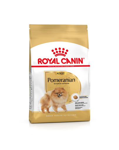 ROYAL CANIN Pomeranian Adult 3 kg kuivtoit täiskasvanud mini spitz tõugu koertele