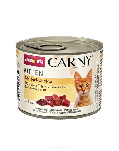 ANIMONDA Carny  Kitten Kodulindude kokteil 200 g