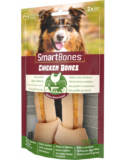 SmartBones Chicken medium tk Kanalihaga närimiskont keskmist tõugu koertele