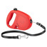 FERPLAST Flippy One Cord S Automaatne jalutusrihm 4,5 m punane