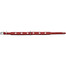 HUNTER Swiss odinis antkaklis dydis S-M (42) 35-39,5/2,6 cm raudonas
