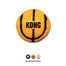 KONG Sport Balls Assorted L kummist pallid 2 tk
