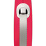 FLEXI New Comfort L Tape 5 m punane automaatne jalutusrihm