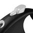 FLEXI Black Design XS Cord 3 m black automaatne jalutusrihm