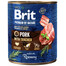 BRIT Premium by Nature 12 x 400 g märja koeratoidu konservid