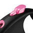 FLEXI Black Design S Cord 5 m pink automaatne jalutusrihm