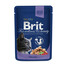 BRIT Premium Cat Adult kotikesed kastmes kassidele 24 x 100 g