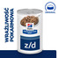 HILL'S Prescription Diet Canine z/d 370 g toidutalumatuse korral