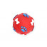 PET NOVA DOG LIFE STYLE käpa- ja luumustriga pall 6cm punane