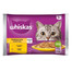 WHISKAS Kodulinnuliha moositud kalkun ja kana 4x85g