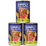SIMPLY FROM NATURE koerapurgid 400 g 2+1 TASUTA