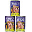 SIMPLY FROM NATURE koerapurgid 400 g 2+1 TASUTA