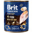 BRIT Premium by Nature 800 g kala ja kalanahaga märgtoit koertele