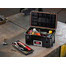 CURVER Rigid tool box  tööriistakast must / punane