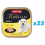 ANIMONDA Vom Feinsten Adult Turkey&Cheese 22x150 g kalkunit ja juustu täiskasvanud koertele