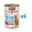ANIMONDA Carny Adult rinkinys vištiena ir lašiša 6 x 400 g