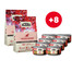 ACANA Indoor Entrée Cat 2x1,8 kg + Premium Pate Beef Veisepasteet kassidele 8 x 85 g