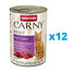 ANIMONDA Carny Adult rinkinys jautiena ir aviena 12 x 400 g