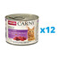 ANIMONDA Carny Adult rinkinys  jautiena ir aviena 12 x 200 g