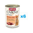 ANIMONDA Carny Kitten Veal&Chicken&Turkey 6x400 g vasika-, kana- ja kalkuniliha kassipoegadele