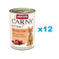 ANIMONDA Carny Kitten Veal&Chicken&Turkey 12x400 g vasika-, kana- ja kalkuniliha kassipoegadele