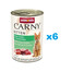 ANIMONDA Carny Kitten Beef&Chicken&Rabbit 6x400 g veiseliha, kana ja küülik kassipoegadele