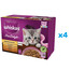 WHISKAS Junior kotike 48x85g Drobiowe Frykasy märja kassitoiduga želees: kana, kalkun, linnuliha, pardi