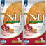 N&D Low Grain Chicken & Pomegranate Mini Puppy 7 kg  X 2