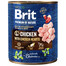 BRIT Premium by Nature chicken, hearts 800 gkana ja südamed