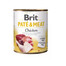 BRIT Pate&Meat chicken 800 g  kanapasteet koertele