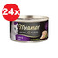 MIAMOR Feine Filets Naturell Chicken&Duck 24x80g kana ja part oma kastmes