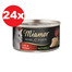 MIAMOR Feine Filets Naturell Chicken&Shrimps 24x80g kana ja krevetid oma kastmes