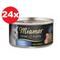 MIAMOR Feine Filets Naturell vööttuuni 24x80g vööttuuni oma kastmes