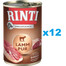 RINTI Singlefleisch Lamb Pure 12x400 g monoproteiinist lambaliha