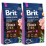 BRIT Premium By Nature Junior Small S 16 kg (2 x 8 kg)