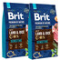 BRIT Premium By Nature Sensitive Lambaliha 16 kg (2 x 8 kg)