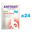KATTOVIT Feline Diet Niere/Renal kalkun 24 x 85 g Neerufunktsiooni toetamine kroonilise neerupuudulikkuse korral