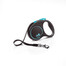 FLEXI  sissetõmmatav rihm Black Design S 5 m pikkuse rihmaga, sinine