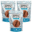 SIMPLY FROM NATURE Meat Strips Liharibad küüliku ja porgandiga koertele 3x80 g