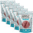 SIMPLY FROM NATURE Meat Strips Liha ribad lambaliha ja riisiga koertele 5x80 g