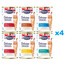 BUTCHER'S Delicious Dinners Segatud maitsed želees 24x400g tükkidega kana, hirve, forelli, merekalaga, veiselihaga
