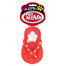 PET NOVA DOG LIFE STYLE Flapper "Flip flop" koerte mänguasi 15cm punane
