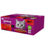 WHISKAS Adult kotikesed 80 x 85 g Classic Meals - märgtoit täiskasvanud kassidele, kastmes (jaotustükid: veiseliha, kana, lambaliha, linnuliha)