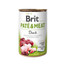 BRIT Pate&Meat duck 400 g pardipasteet koertele