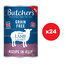 BUTCHER'S Original Recipe in Jelly, koeratoit, lambaliha tükkidega  24 x 400g